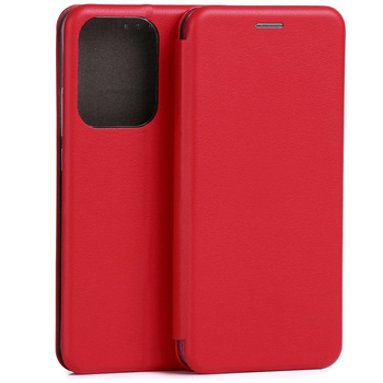Etui Beline Book Magnetic do Oppo Reno   14 Pro czerwony