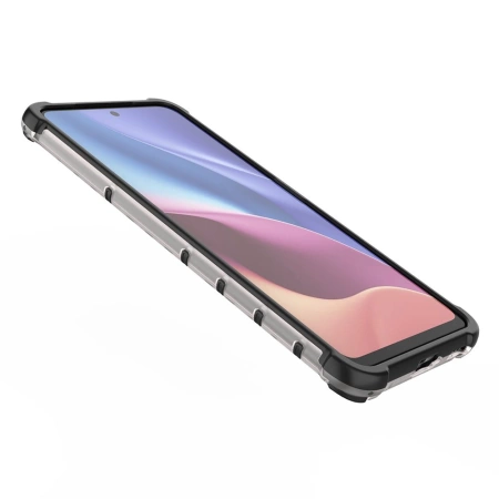 HONEYCOMB POKROWIEC PANCERNY Z ŻELOWĄ RAMKĄ DO XIAOMI REDMI K40 PRO K40 F3
