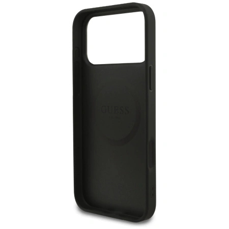 GUESS ETUI CASE POKROWIEC DO MAGSAFE IPHONE 17 PRO MAX 4G RING CLASSIC