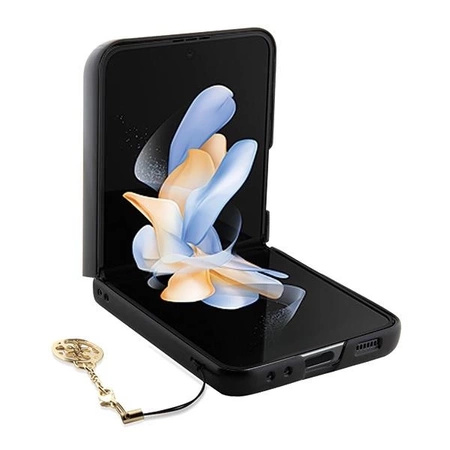 Etui Guess 4G Charms Collection na Samsung Galaxy Z Flip 5 - szare