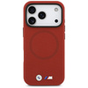 Etui BMW M FW Metal Logo MagSafe do      iPhone 17 Pro czerwony