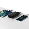 Baseus Bipow powerbank z szybkim ładowaniem 30000mAh 20W czarny (Overseas Edition) + kabel USB-A - Micro USB 0.25m czarny (PPBD050401)