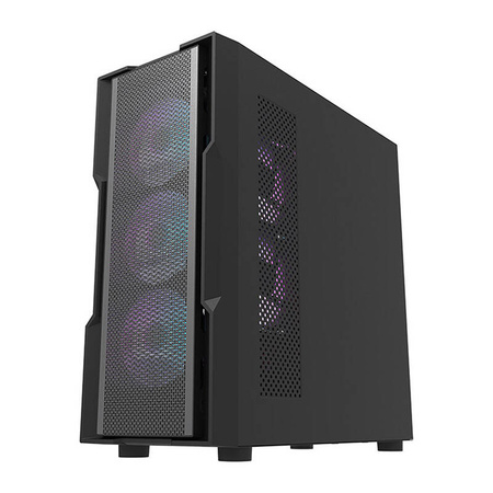 DARKFLASH OBUDA KOMPUTEROWA DK431 MESH Z 4 WENTYLATORAMI ARGB DO PC