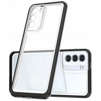 Clear 3in1 etui do Samsung Galaxy S23 silikonowy pokrowiec z ramką czarne