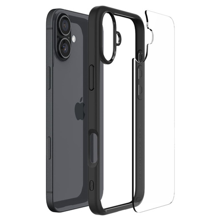 SPIGEN ULTRA HYBRID DO IPHONE 16 PLUS CASE OCHRONNE Z PRZEZROCZYSTYM TYŁEM