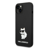 Karl Lagerfeld KLHMP14MSNCHBCK iPhone 14 Plus 6,7" hardcase czarny/black Silicone Choupette MagSafe