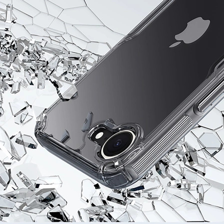 Etui Nillkin Nature Pro na iPhone 16e - przezroczyste