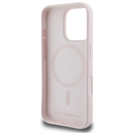 KARL LAGERFELD KLHMP16XSKCHPPLP CASE DO MAGSAFE DO IPHONE 16 PRO MAX 6.9