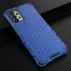 HURTEL HONEYCOMB POKROWIEC PANCERNY DO SAMSUNG GALAXY A03S Z ŻELOWĄ RAMKĄ