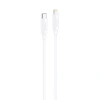 FONENG kabel XS07 USB-C - Lightning PD 27W 1.2M Biały