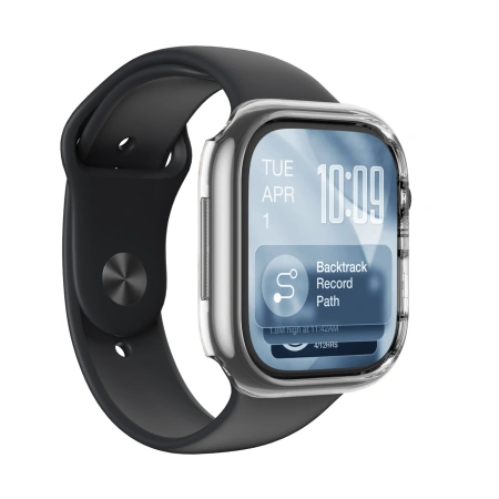Etui ochronne AMAZINGTHING Minimal na Apple Watch Series 11 46mm - przeroczyste