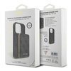 Zestaw Guess GUBPM5P14L4GEMGK iPhone14 Pro 6.1 hardcase + Powerbank 5000mAh MagSafe czarny/black 4G Metal Logo
