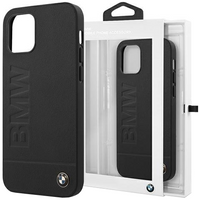 Etui BMW BMHCP13XSLLBK na iPhone 13 Pro Max - czarne Signature Logo Imprint
