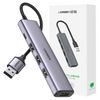 UGREEN HUB USB 4X 3.0 DO PC KOMPUTERA LAPTOPA Z PORTAMI SZYBKIEGO ŁADOWANIA
