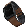 UNIQ pasek Straden Apple Watch Series 1/2/3/4/5/6/7/8/SE/SE2/Ultra 42/44/45/49mm. Leather Hybrid Strap brązowy/brown