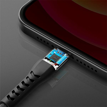 ENERGEA KABEL USB-C DO LIGHTNING 1.5M MFI DO TELEFONÓW APPLE NYLOFLEX