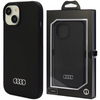 Etui Audi Silicone Case do iPhone 15 Plus - czarne