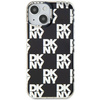 DKNY ETUI DO IPHONE 15 PLUS 14 PLUS 6.7 HARDCASE IML CHECKERED MONO WZÓR