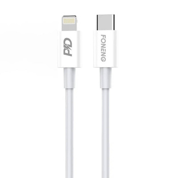FONENG KABEL USB-C DO DO LIGHTNING X31 20W DO IPHONE IPAD SZYBKIE ŁADOWANIE