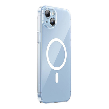 BASEUS ETUI CRYSTAL SERIES DO IPHONE 14 PLUS MAGNETYCZNE + SZKŁO HARTOWANE