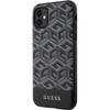 Etui Guess G Cube Stripes MagSafe GUHMN61HGCFSEK na iPhone 11 / Xr czarne