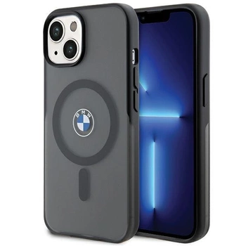 Etui BMW IML Signature MagSafe na iPhone 15 Plus / 14 Plus - czarne