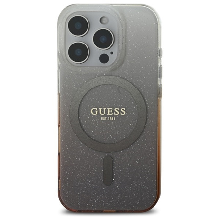 GUESS ETUI HARDCASE GLITTER GRADIENT DO IPHONE 16 PRO MAX 6.9 DO MAGSAFE