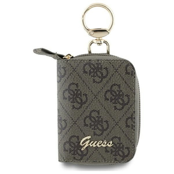 GUESS POUCH NA KABEL 4G TRIANGLE GUABP4DPTW NA TELEFONY ZAMKNIĘCIE NA ZAMEK
