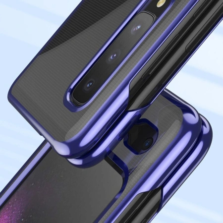 HURTEL ETUI HARD CASE POKROWIEC Z METALICZNĄ RAMKĄ DO SAMSUNG GALAXY FOLD