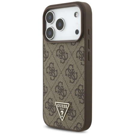 GUESS ETUI 4G STRAP TRIANGLE LOGO MAGSAFE DO IPHONE 17 PRO Z DESIGNERSKIM