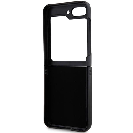 Etui Karl Lagerfeld Saffiano Monogram Choupette Pin na Samsung Galaxy Z Flip 5 - czarne