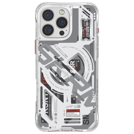 Skinarma etui Ekho iPhone 16 Pro 6.3    Magnetic Charging przezroczysty/clear