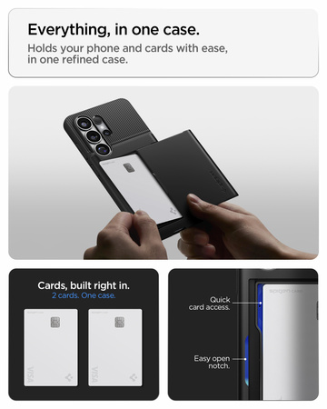 Spigen Slim Armor CS, black - Samsung Galaxy S26 Ultra