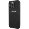 AMG AMHMP14XOSDBK iPhone 14 Pro Max 6,7" czarny/black hardcase Leather Curved Lines MagSafe