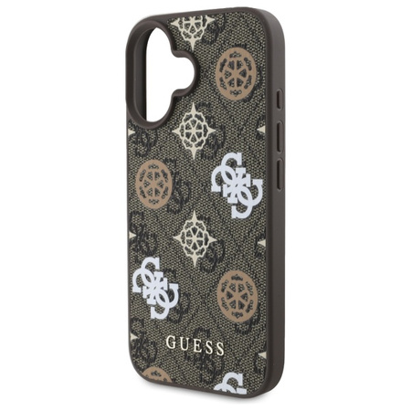 GUESS CASE IML 4G DO IPHONE 16 6.1 DO MAGSAFE Z PEONY OCHRONĄ PRZED