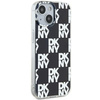 DKNY ETUI DO IPHONE 15 PLUS 14 PLUS 6.7 HARDCASE IML CHECKERED MONO WZÓR