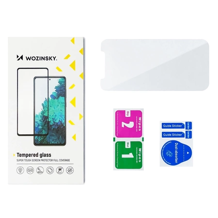 WOZINSKY SZKŁO HARTOWANE TEMPERED GLASS DO MOTOROLA G53 OCHRONA EKRANU 2.5D