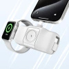 WOZINSKY MINI POWERBANK DO APPLE WATCH 5000MAH Z KABLEM USB-C ŁADOWANIE 15W