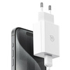 USAMS ŁADOWARKA 18W + KABEL USB-C/USB-A 1M DO TELEFONÓW APPLE FAST CHARGING