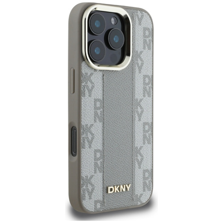 DKNY ETUI CHECKERED PATTERN DO IPHONE 16 PRO MAX DO MAGSAFE POKROWIEC