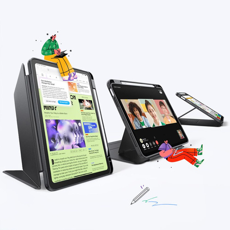 ESR ETUI FLIP HYBRID DO IPAD AIR 10.9” 4 5 2020-2022 11” 6 7 2024-2025