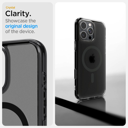 SPIGEN ULTRA HYBRID T ETUI DO IPHONE 16 PRO MAX DO MAGSAFE WYTRZYMAŁE