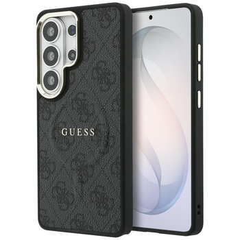 Etui Guess 4G Embossed Ring MagSafe do   Samsung Galaxy S26 Ultra czarny