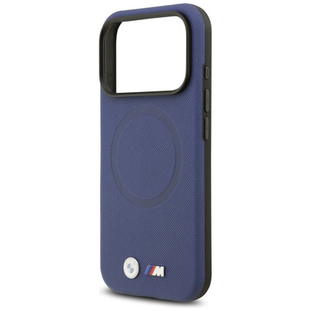 Etui BMW M FW Metal Logo MagSafe do      iPhone 17 Pro granatowy