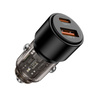 TECH-PROTECT CC03 ŁADOWARKA SAMOCHODOWA 2-PORTOWA PD95W QC3.0 DO TELEFONÓW