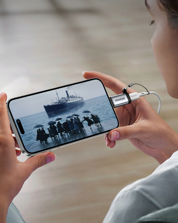 INNOSTYLE ADAPTER PRZEJŚCIÓWKA USB-C USB TYP C DO LIGHTNING IPHONE 12 13 14