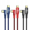 Kabel do telefonu, komputera, K¹towy, USB-C, PD 2.0, QC 4.0, 5A, 100W, 2M, niebieski, Mcdodo