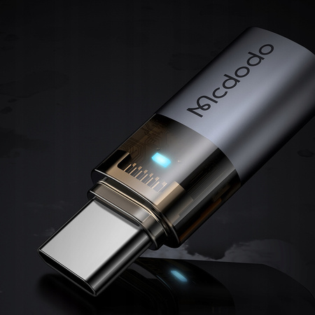 MCDODO ADAPTER PRZEJŚCIÓWKA USB-C USB TYP C DO LIGHTNING IPHONE 17 PRO LED