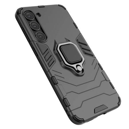 HURTEL ETUI POKROWIEC RING ARMOR DO SAMSUNG GALAXY S23+ PANCERNE Z UCHWYTEM