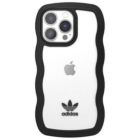Etui Adidas OR Wavy Case na iPhone 13 Pro /13 czarny-przezroczysty/black-- przezroczyste 51900
